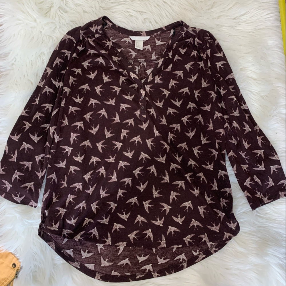 Women’s HM Long Sleeve Blouse. Size S (78)